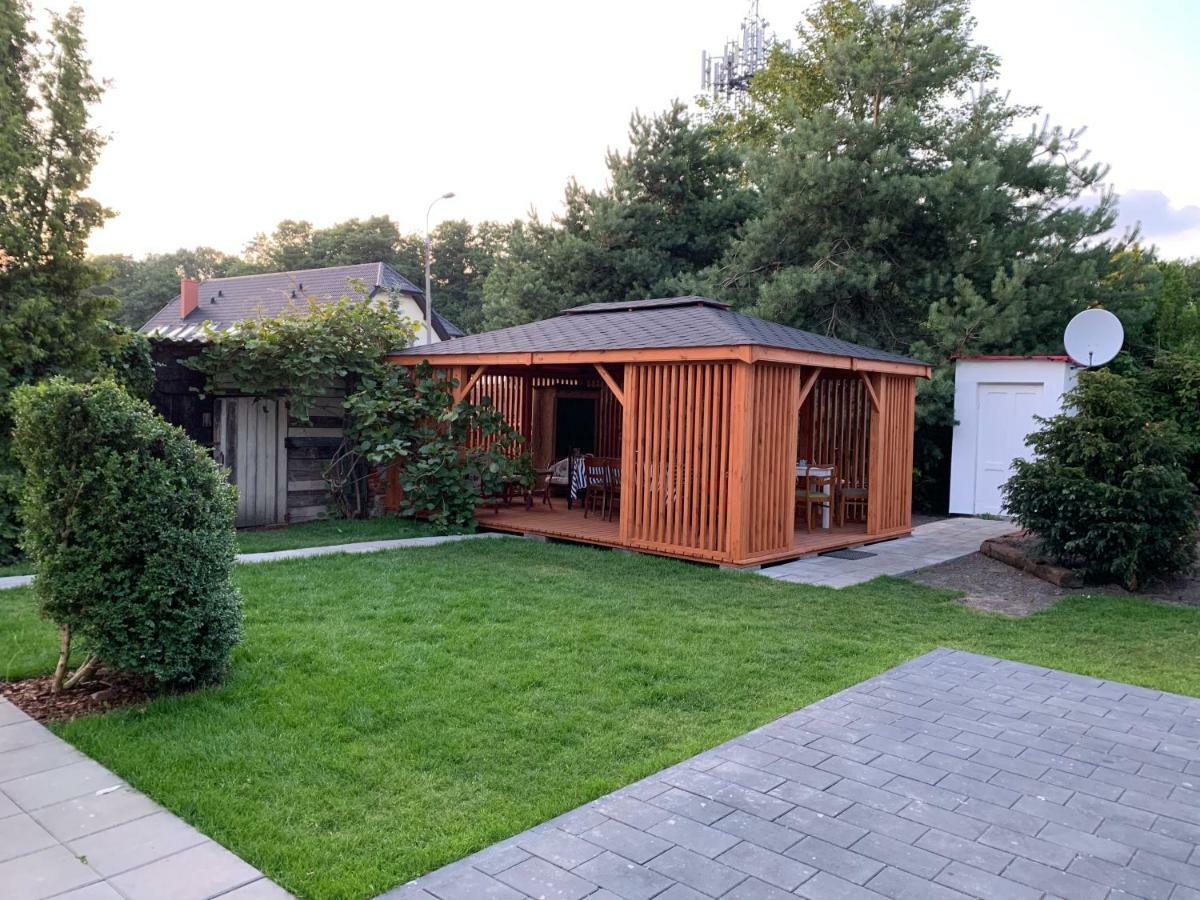 Ferienwohnung Jagodowy Dwor Jastarnia Exterior foto